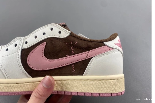OG  Travis Pink Scott Low DZ4137-206 DZ4137-206 Jordan Retro brown 1 SP 0919